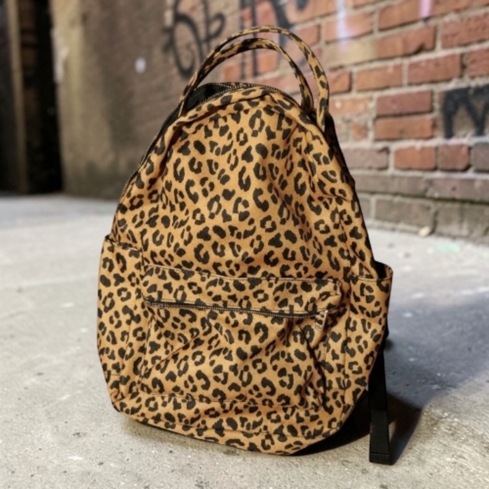 Leopard Print Backpack - image 1